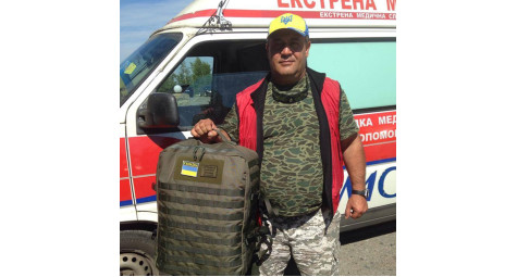 First aid kit for a medical orderly and a military medical instructor