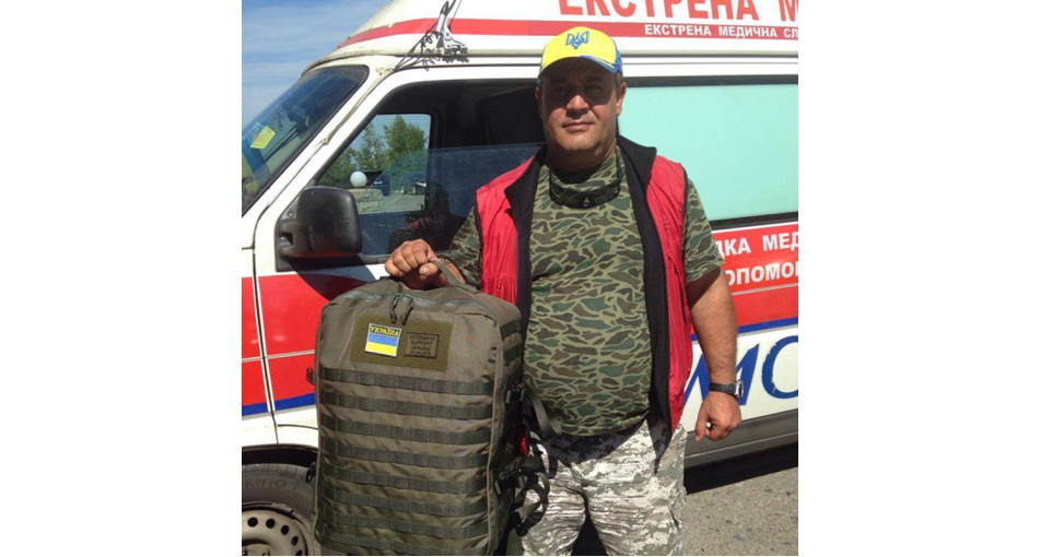 First aid kit for a medical orderly and a military medical instructor