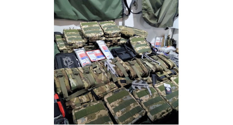 Tactical medicine products at the VOLUNTEER EXPO - 2023 exhibition
