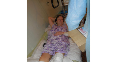 Treatment of wounds and burns of victims in the city of Mariupol